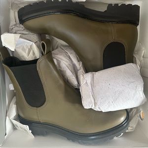 Everlane Olive Ankle Boots